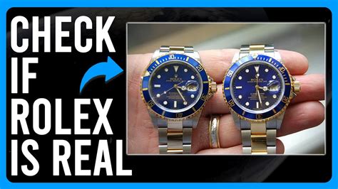 how do i know if a rolex is real|how to detect a fake rolex.